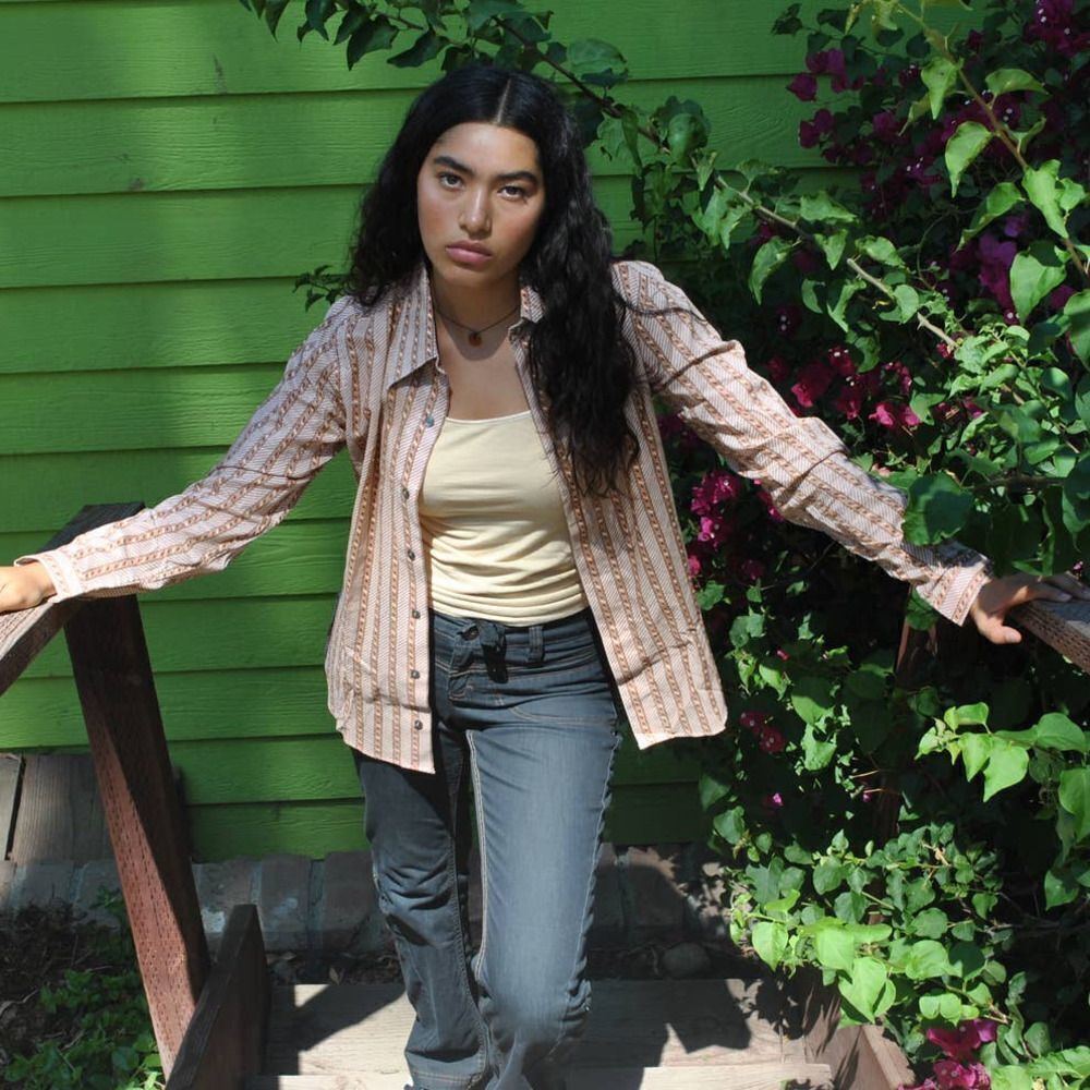 Vintage Givenchy For Chesa Patterned Button Up- S - image 7